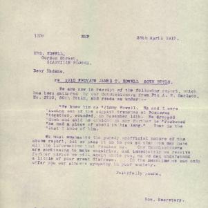 Soldier packet page