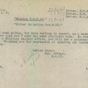 Soldier packet page