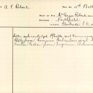 Soldier packet page