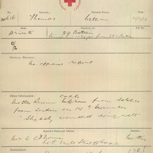 Soldier packet page