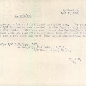 Soldier packet page