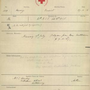 Soldier packet page