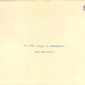 Soldier packet page