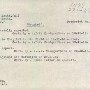 Soldier packet page