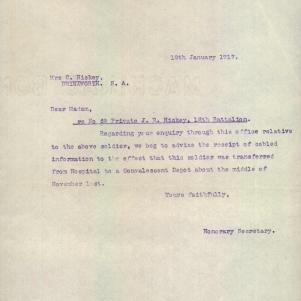 Soldier packet page