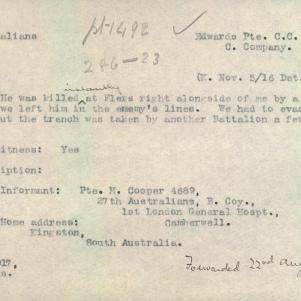 Soldier packet page