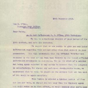 Soldier packet page