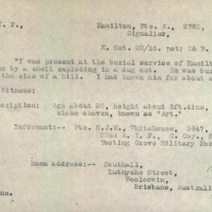 Soldier packet page