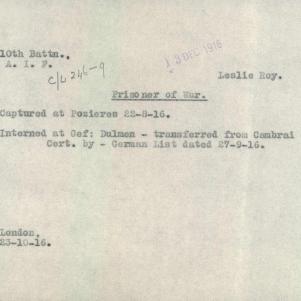 Soldier packet page