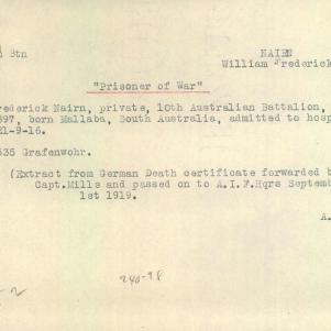 Soldier packet page