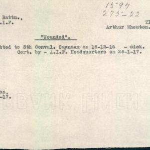 Soldier packet page
