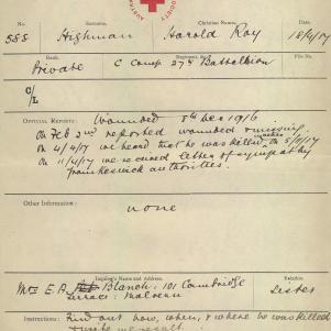 Soldier packet page