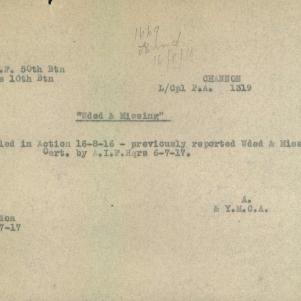 Soldier packet page