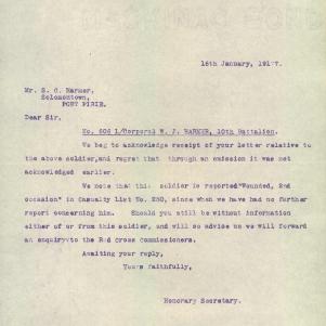Soldier packet page