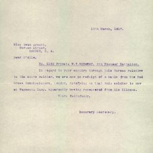 Soldier packet page