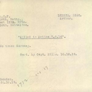 Soldier packet page