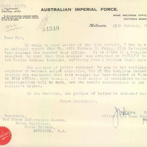 Soldier packet page