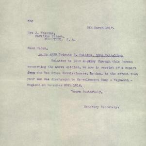 Soldier packet page