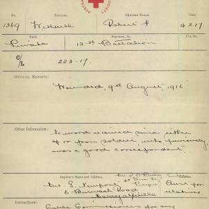 Soldier packet page