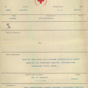 Soldier packet page