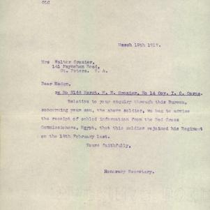 Soldier packet page
