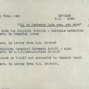 Soldier packet page