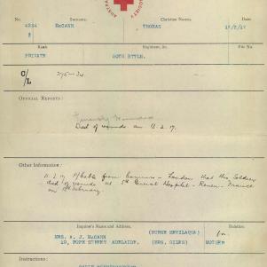 Soldier packet page