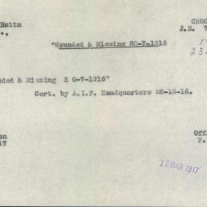 Soldier packet page