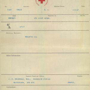 Soldier packet page