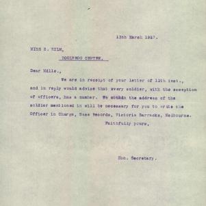 Soldier packet page