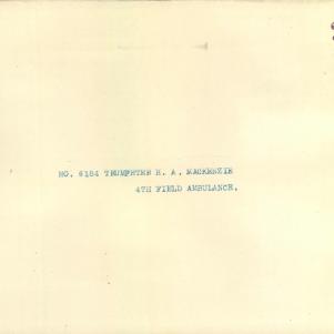 Soldier packet page