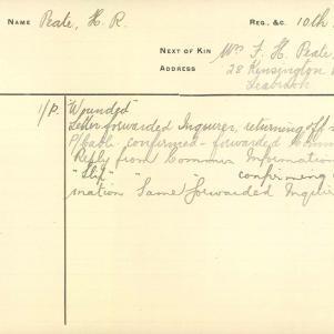 Soldier packet page