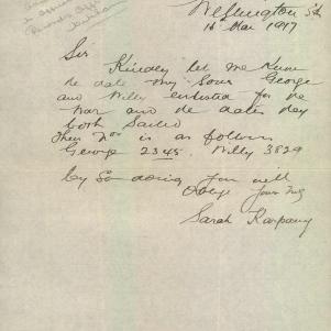 Soldier packet page