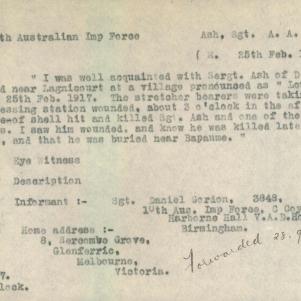 Soldier packet page