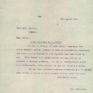 Soldier packet page