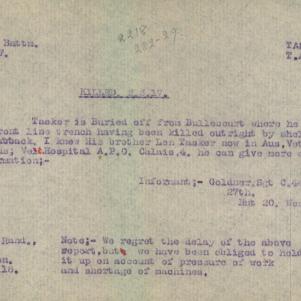 Soldier packet page