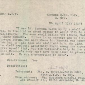 Soldier packet page