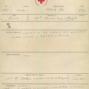 Soldier packet page