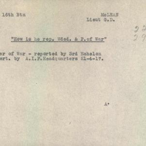 Soldier packet page
