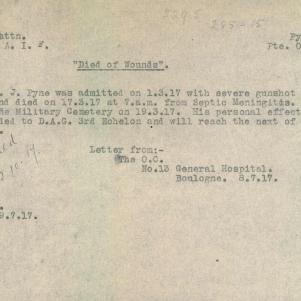 Soldier packet page