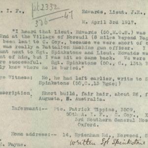 Soldier packet page