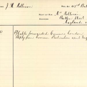 Soldier packet page