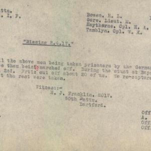 Soldier packet page