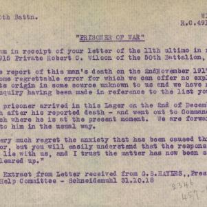 Soldier packet page