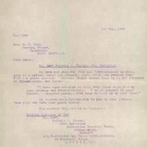 Soldier packet page