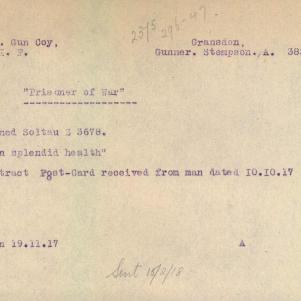 Soldier packet page