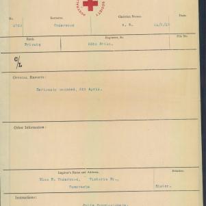 Soldier packet page