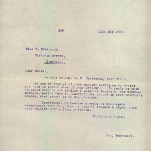 Soldier packet page