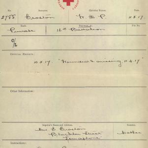 Soldier packet page