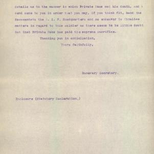 Soldier packet page